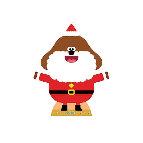 Hey Duggee Christmas Lifesize Cardboard Cutout 120cm Product Gallery Image